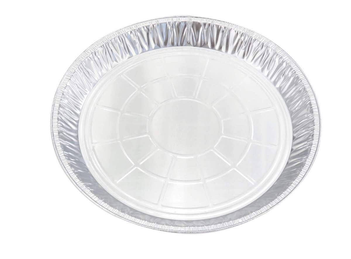 12" Shallow Disposable Aluminum Pie Pan -  Case of 500  #1243