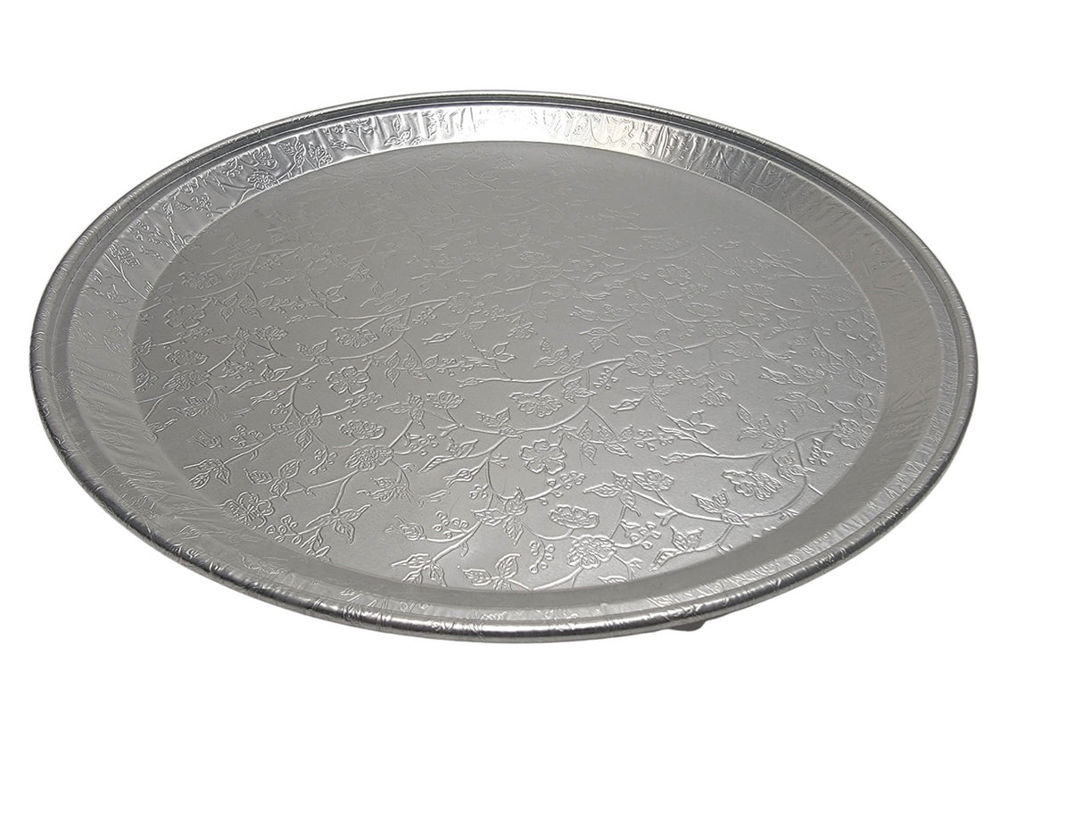 12" Disposable/Reusable Catering Foil Tray Case of 25 - #12NL