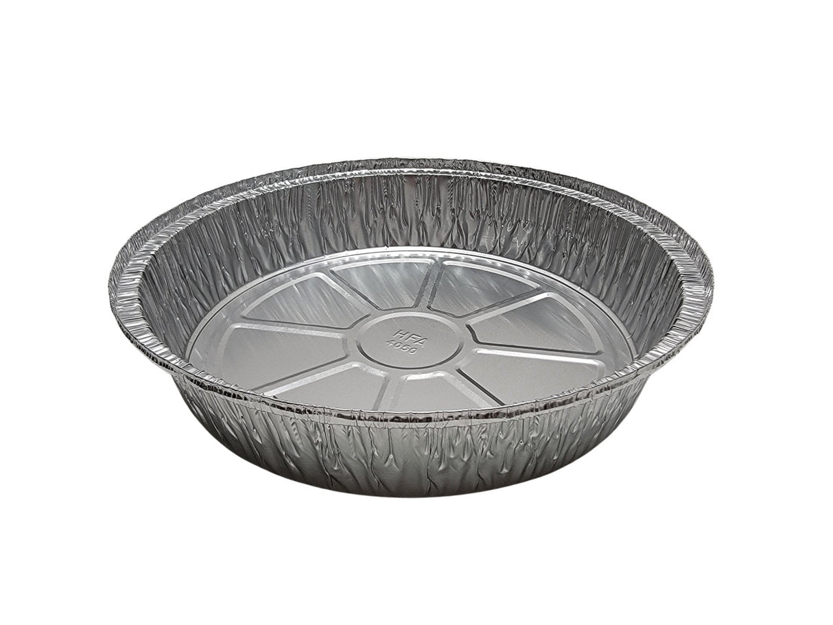 Disposable 10" Round Foil Carryout Pan with Board Lid  Case of 250- #260L