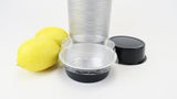 5 oz. Foil Cup with Plastic Lid  Case of 2000 - #A41P