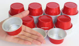 1½ oz.  Mini Disposable Aluminum Foil Cups - Case of 2000 - #A45NL