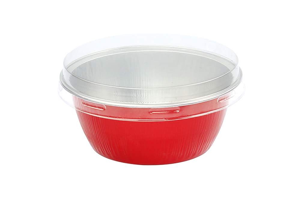 4 oz. Disposable Colored Aluminum Ramekins with Lids Case of 2000- #A50P