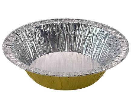 KitchenDance 5" Disposable Colored 8 oz. Individual Size Foil Tart /Pie Pan Case of 2000 - #501NL