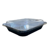 Half Size Colored Disposable Steam Table Pans with Plastic Dome Lid -  Case of 200 - #53900P