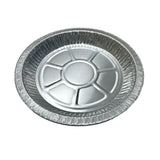 KitchenDance 9" Disposable Aluminum Foil Pie Pan - Case of 250 - #KD-932