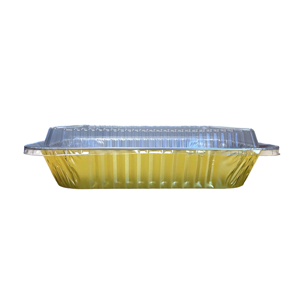 Half Size Colored Disposable Steam Table Pans with Plastic Dome Lid -  Case of 200 - #53900P